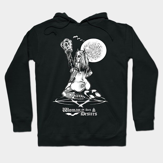 Woman of Dark Desires Hoodie by wildsidecomix